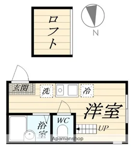 プライムテラス大和A棟【2階】の間取り