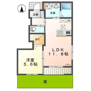 SER VOLAR(セル・ボラール)【1階】の間取り