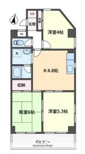 カサハラビル湘南台【3階】の間取り