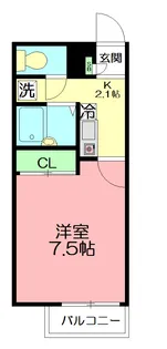 ルピナス湘南【2階】の間取り