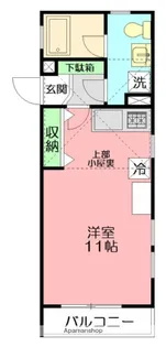 スカイコート【1階】の間取り