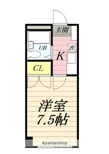 プリンス藤沢【2階】の間取り