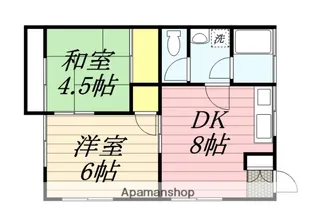 プライムハイツ【201号室】の間取り