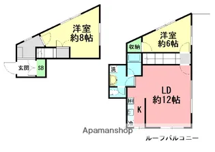 エンパイア茅ヶ崎【7階】の間取り