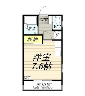 ハイツNANA【1階】の間取り