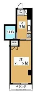顕名ビル【4階】の間取り