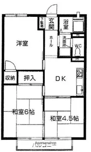 グリーンハイツ【2階】の間取り