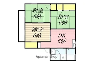 ガーデンパレス【2階】の間取り