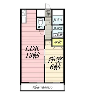 モンテブラン湘南【1階】の間取り