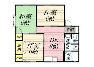 シャルム・アイ【1階】の間取り