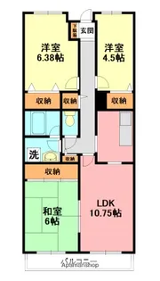 アーバンステイ茅ヶ崎【303号室】の間取り