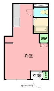 グリーンヒル湘南【1階】の間取り