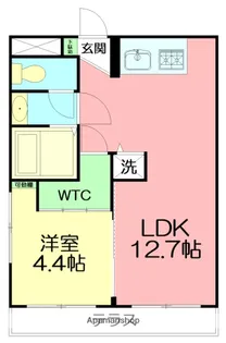 ピア湘南【1階】の間取り