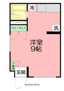 エクレールK真田【1階】の間取り