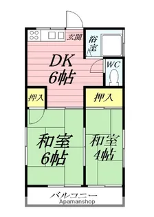 アネモネハイツ【1階】の間取り