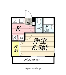 シティパレス鶴間【3階】の間取り