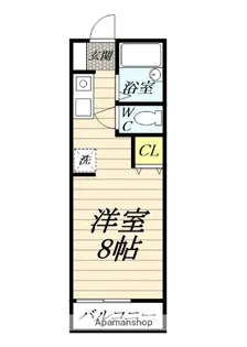 コーポK&U【2階】の間取り