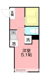 プライムテラス東海大学前Ⅲ【2階】の間取り