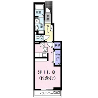 グランデマーレ【1階】の間取り