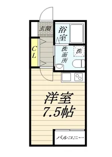 ラ・フェリーチェ西鎌倉【1階】の間取り