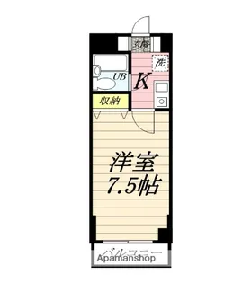 ライオンズマンション大和中央【2階】の間取り