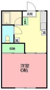 ハイブリッチ【1階】の間取り