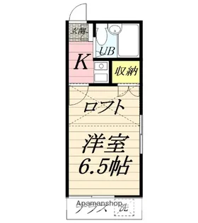 テラハウス【1階】の間取り