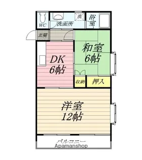 フローラルハイツ【2階】の間取り