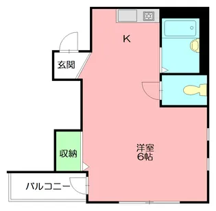 プチメゾン深沢【202号室】の間取り