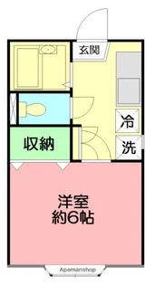 アネックス落合B棟【2階】の間取り