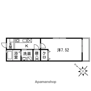 SUNLIGHT AKAMATSU【1階】の間取り