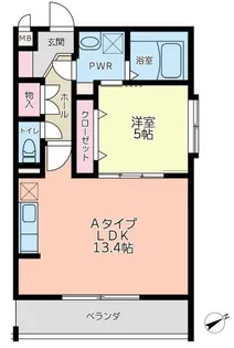 コンフォール【106号室】の間取り
