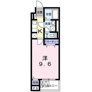 ロアシス【4階】の間取り