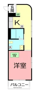 K.プラージュ【3階】の間取り
