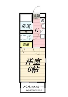 LEA LU・K【3階】の間取り