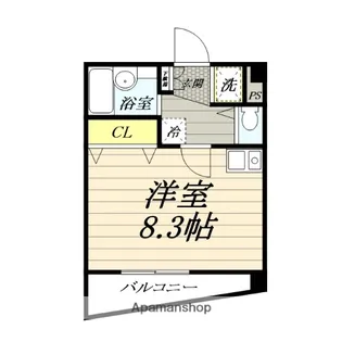 ピュアSPACE【4階】の間取り