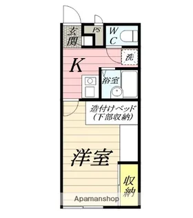 アルカディアⅠ【2階】の間取り