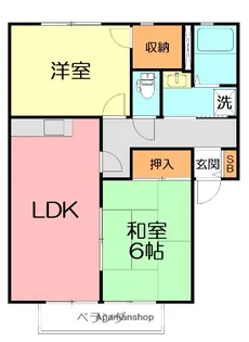 パームフィルズⅠ【2階】の間取り