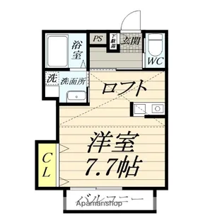 SKフラッツ【2階】の間取り