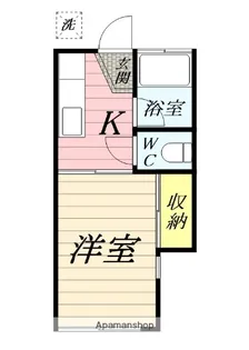 コーポ司第三【1階】の間取り