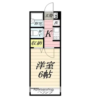 VILLA510 NO.6【1階】の間取り