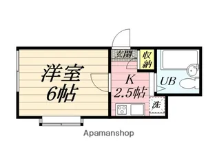 ドレミハイツ【2階】の間取り