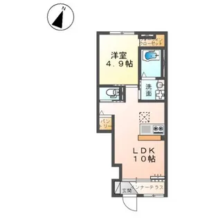 RUBELUSO(ルベルソ)【1階】の間取り