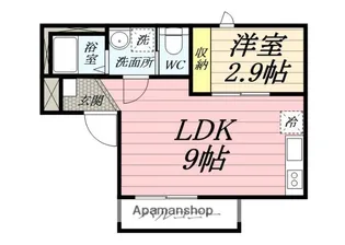 ピオニー【3階】の間取り