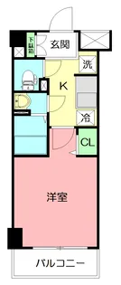 NーSTAGEFUJISAWA【0403号室】の間取り