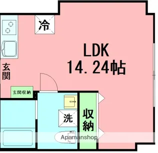 平塚スタービル【2階】の間取り