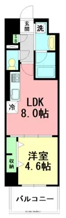 リベラ マーロⅢ【10階】の間取り