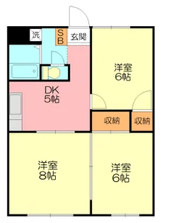 アルカディア湘南【3階】の間取り