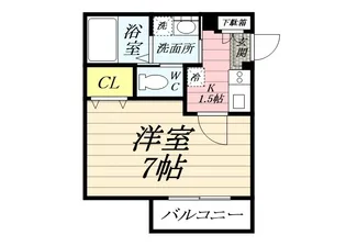 シティースタイル湘南【2階】の間取り