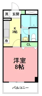 リビングタウン厚木【1階】の間取り